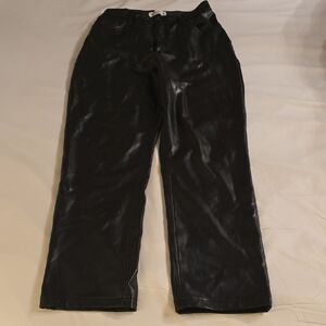 Abercrombie & Fitch Ultra High Rise Black Straight Leg Pants